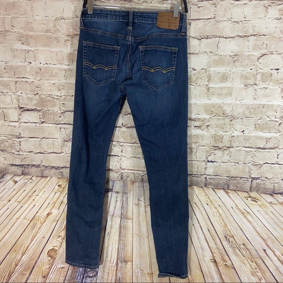 Men’s American Eagle knee slit skinny jean 30 x 32 - Picture 8 of 11